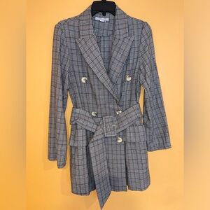 FAVLUX Blazer Dress With Belt M